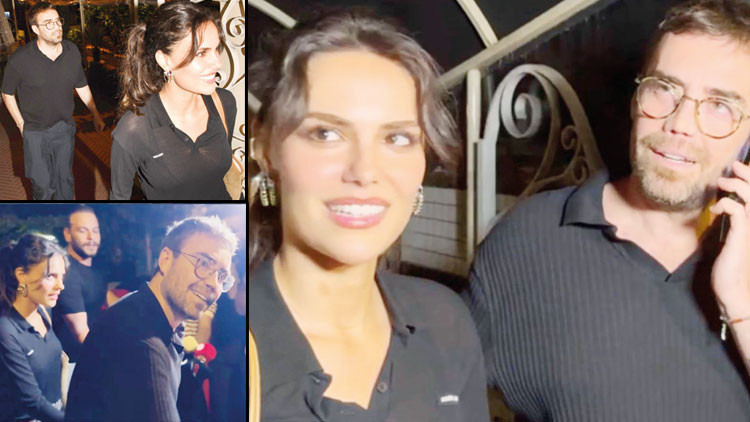 Aşk belgelendi... Özgü Kaya ile Murat Dalkılıç el ele