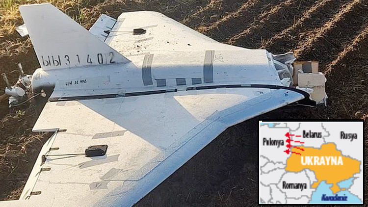 Avrupa kırmızı alarm verdi... Rus dronları NATO ülkesi Polonya’ya girdi Avrupa kırmızı alarm verdi... Rus dronları NATO ülkesi Polonya’ya girdi