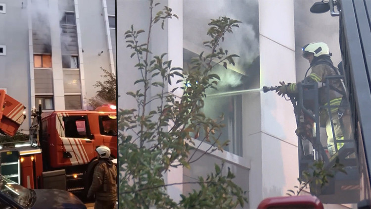 Ataşehirde yangından kurtarıldı: Ölen kedisi için ağladı Ataşehirde yangından kurtarıldı: Ölen kedisi için ağladı