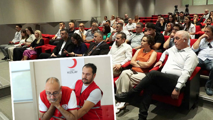 Kızılaydan Demirören Medya çalışanlarına ilk yardım eğitimi