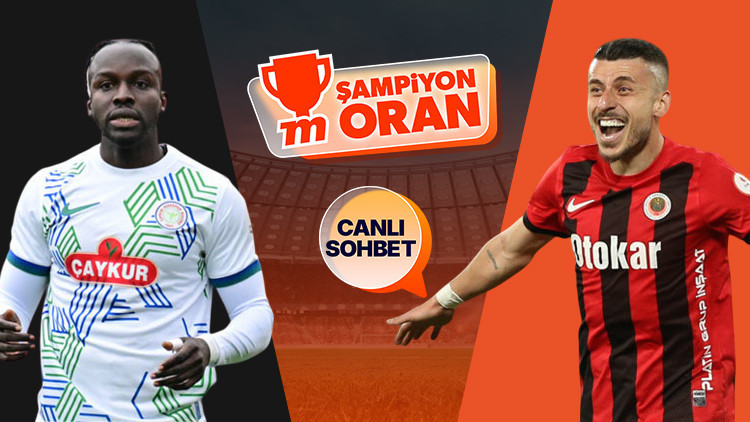 Süper Ligde hafta Rizede kapanıyor Bu maçın heyecanı canlı sohbet ve Şampiyon Oranlar ile Mislide