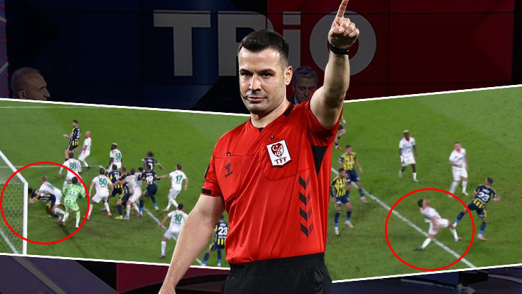 Fenerbahçe - Alanyaspor maçındaki hakem kararlarını Trio değerlendirdi: İki pozisyon da penaltı Sahada da, VAR odasında da penaltı Fenerbahçe - Alanyaspor maçındaki hakem kararlarını Trio değerlendirdi: İki pozisyon da penaltı Sahada da, VAR odasında da penaltı