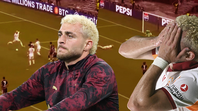 Frankfurtta her şeyin değiştiği 2 an: Barış Alper Yılmaz önce mutlak golü kaçırdı, sonra attı ama bu kez de hakem engeline takıldı