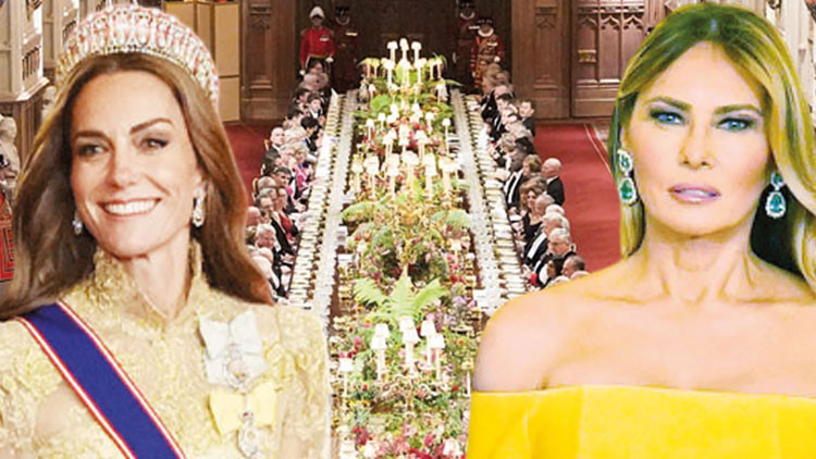 Trump’a kral sofrası Trump’a kral sofrası