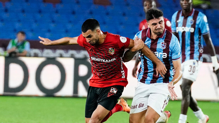 Trabzonspor 1-1 Gaziantep FK (Süper Lig maçı özeti)