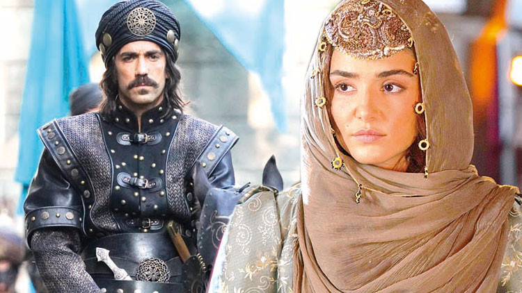 Kostümler için 2500 metre kumaş kullanıldı Kostümler için 2500 metre kumaş kullanıldı