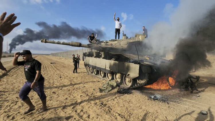 Kassam Tugayları, İsrail tankını hedef aldı