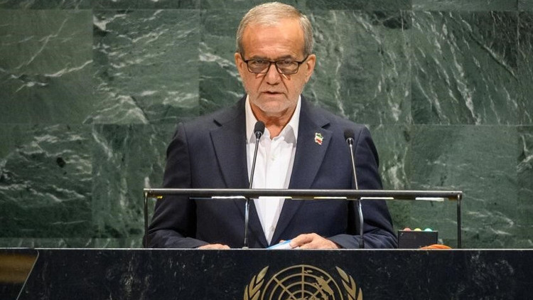 İran Cumhurbaşkanı Pezeşkiyan: Nükleer silah peşinde değiliz İran Cumhurbaşkanı Pezeşkiyan: Nükleer silah peşinde değiliz