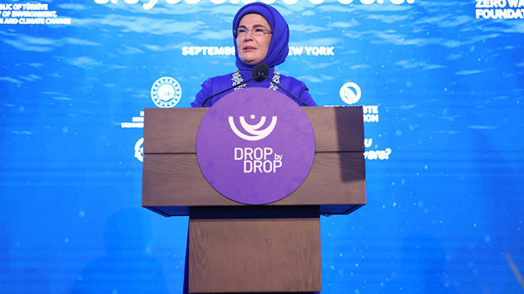 Emine Erdoğan: Dünya genelinde her yıl 57 milyon ton plastik atık oluşuyor