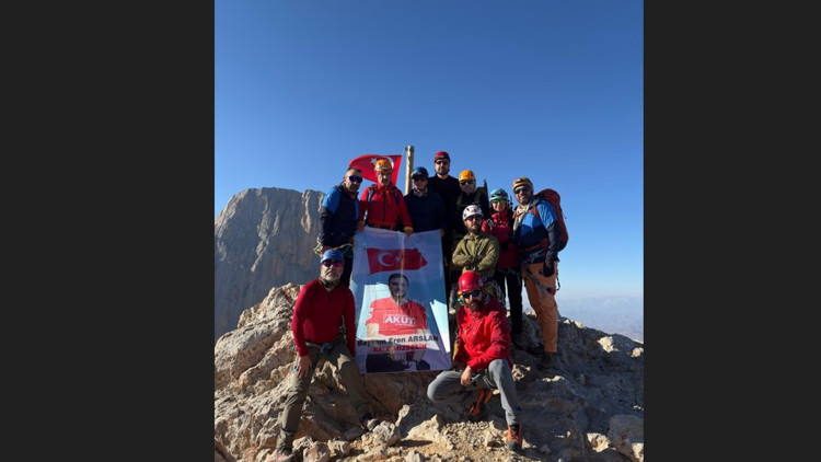 Arslan anısına vefa tırmanışı