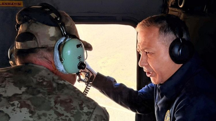 Bakan Yerlikaya, sınır hattında Bakan Yerlikaya, sınır hattında