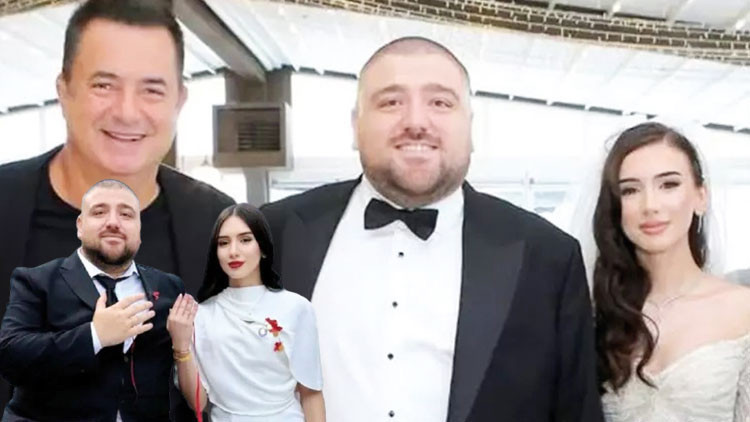 Evlendiler... Düğüne ünlü yağdı