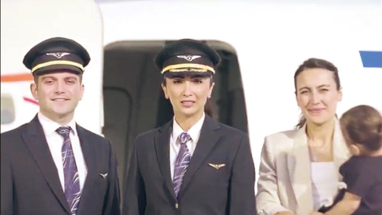 Hastane odasından kokpite uzanan dostluk