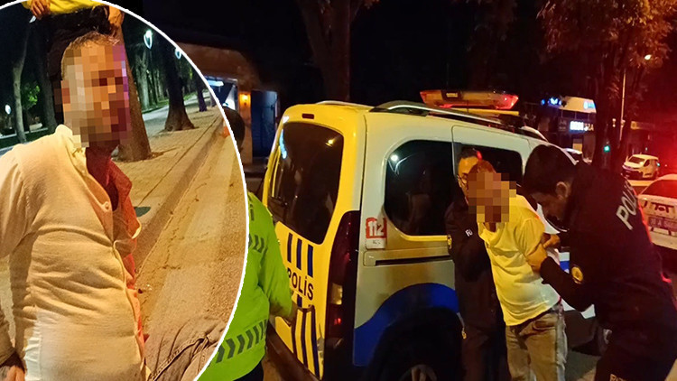 Alkollü sürücü aracını ekiplerin üzerine sürdü Amcam MİTte deyip kurtulmaya çalıştı