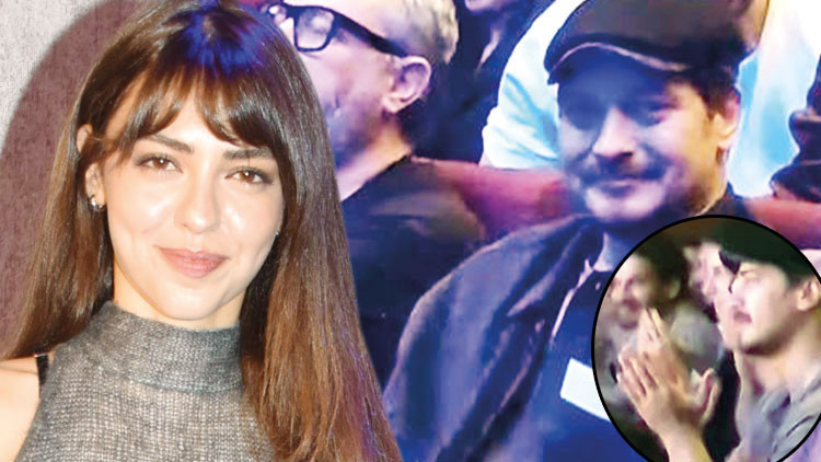 Çağatay Ulusoydan sevgilisi Aslıhan Malboraya alkış