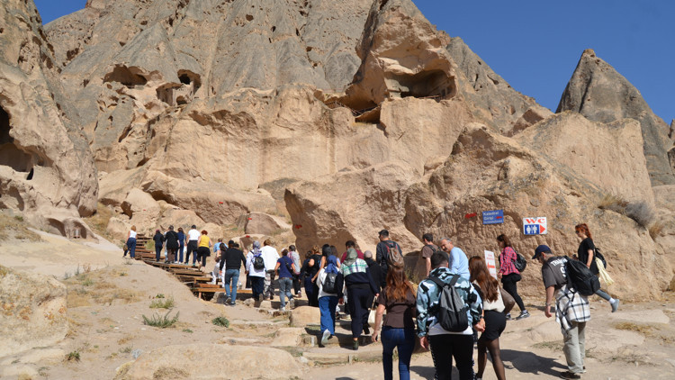 Selime Katedrali’nde sonbahar yoğunluğu