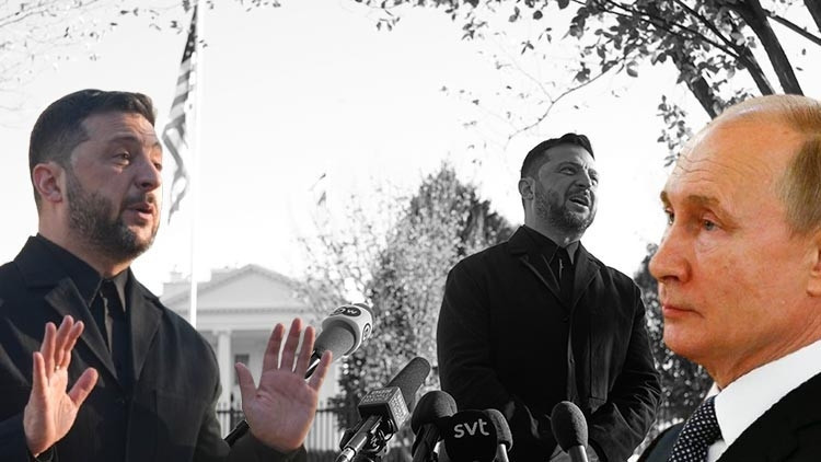 Beyaz Sarayda soğuk duş Zelenski neye uğradığını şaşırdı... Putin isterse seni yok eder