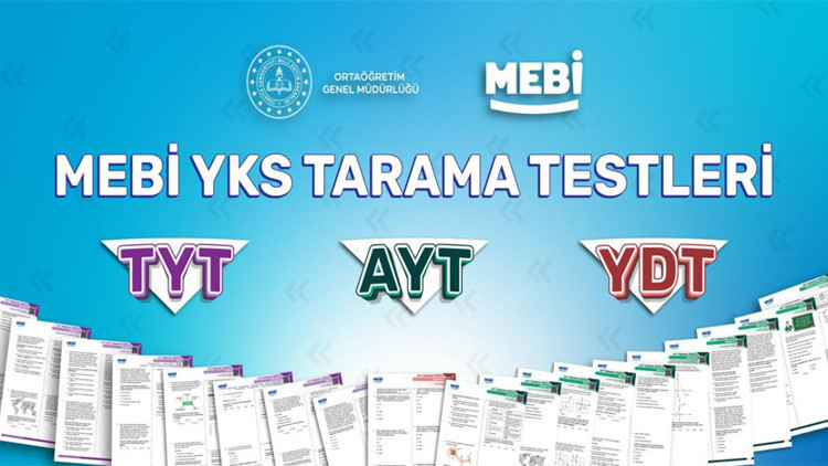 MEBİ’de YKS tarama testleri