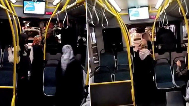 Şehit babasına otobüs şoförü hakaret edip saldırdı Şehit babasına otobüs şoförü hakaret edip saldırdı