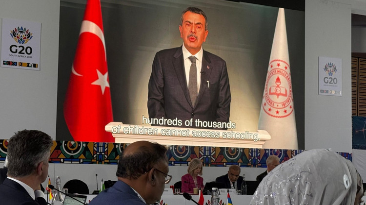 Bakan Tekin, G20 Eğitim Bakanları Toplantısına video mesaj gönderdi