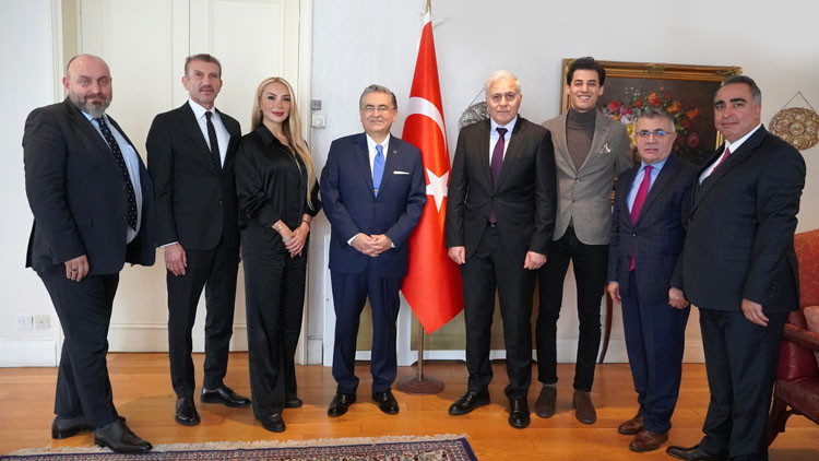Avrupalı Türk Markalar Birliği’nden (ATMB) ‘Hoşgeldiniz’ ziyareti