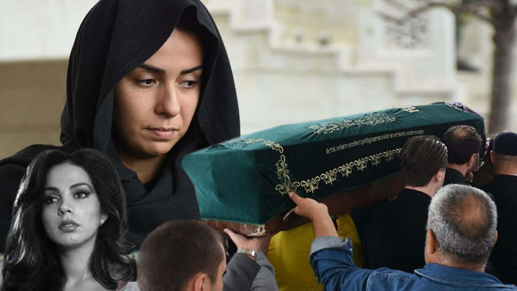 Kızından annesine son bakış... Neşe Aksoy son yolculuğuna uğurlandı