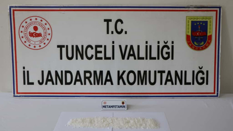 Tunceli’de jandarmadan uyuşturucu operasyonu: 1 tutuklama