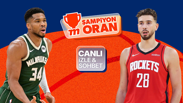 NBA’de Alperen’li Houston, Milwaukee’ye konuk oluyor Maçın heyecanı canlı yayın, canlı sohbet ve Şampiyon Oranlar ile Mislide