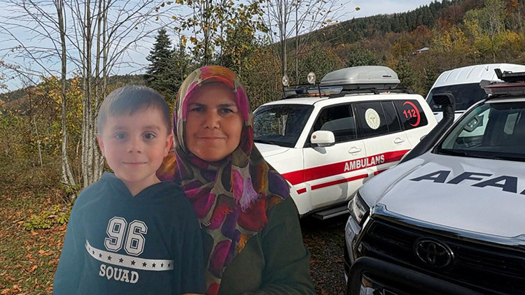 Anne ve küçük çocuğunu arama çalışmaları 7. gününde