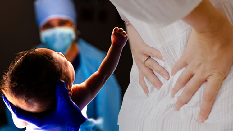 Sırt ağrısını böbrek taşı sandı, doğum yaptı Tam dokuz ay boyunca hamile olduğunu anlamadı