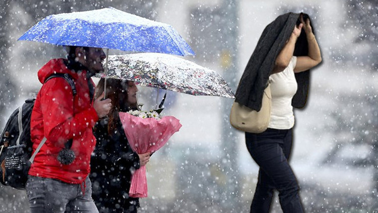 Kar ve sağanak yağış geliyor Meteoroloji tarih vererek uyardı: Kuvvetli olacak | İşte sağanak ve kar yağışı beklenen iller