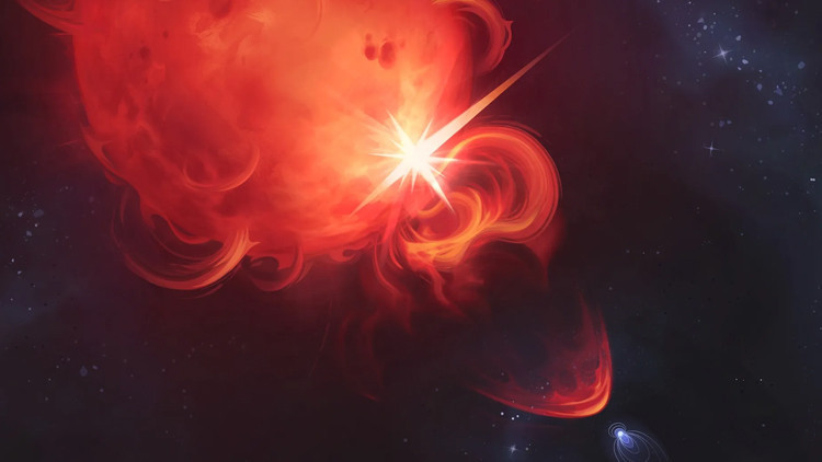 Başka bir yıldızın “fırtınası” ilk kez gözlemlendi