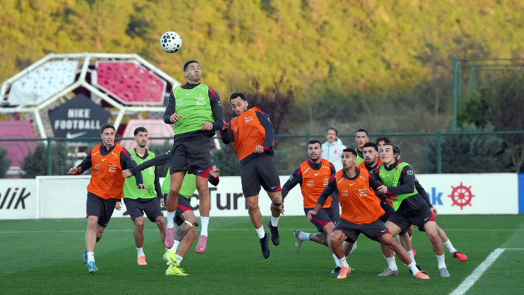 A Milli Takımda Bulgaristan maçı mesaisi