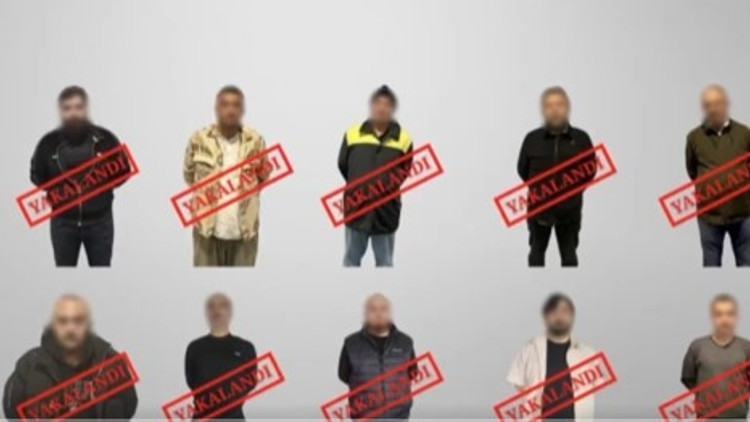 Bakan Yerlikaya duyurdu: 7si kırmızı bültenle aranan 10 şüpheli yakalandı