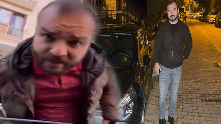 Trafik magandası, tartıştığı şoföre eşi ve çocuğunun yanında saldırdı