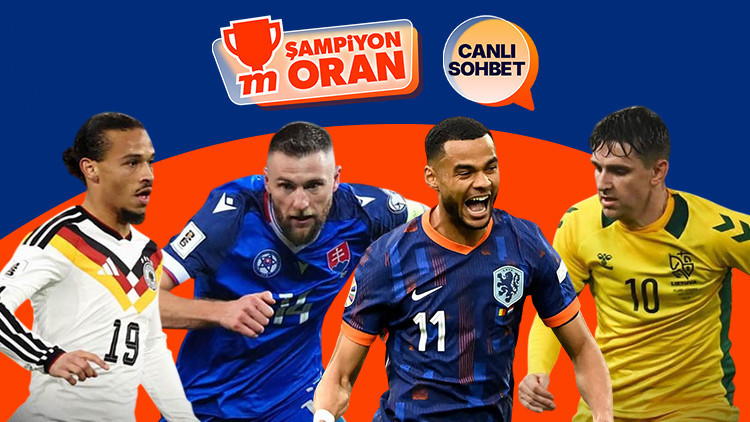 Almanya ve Hollanda, Dünya Kupası Elemeleri’nde sahnede Kritik maçların heyecanı canlı sohbet ve Şampiyon Oranlar ile Mislide
