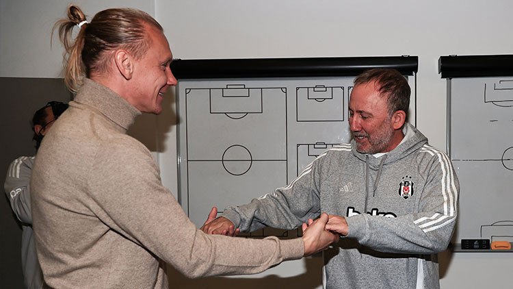 Sergen Yalçına idmanda Domagoj Vida sürprizi