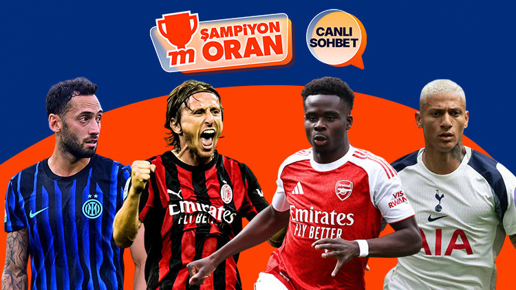 Avrupa’da iki kritik derbi… Arsenal Tottenham’ı, Inter AC Milanı konuk ediyor Maçların heyecanı canlı sohbet ve Şampiyon Oranlar ile Mislide