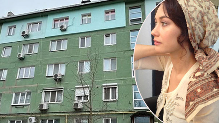 Yarı aç, yarı tok çocukluğu bu apartmanın küçük bir dairesinde geçmişti... 30 yıl dinlenmeden çalışıp çabaladı... Rüya hayatını kendi elleriyle kurdu