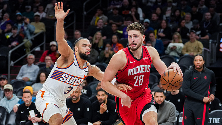 Alperen Şengünden 18 sayı: Rockets, Sunsu rahat geçti