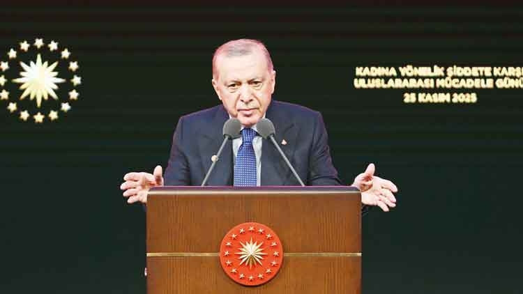 Cumhurbaşkanı Erdoğan: Kadına şiddet insanlığa ihanettir