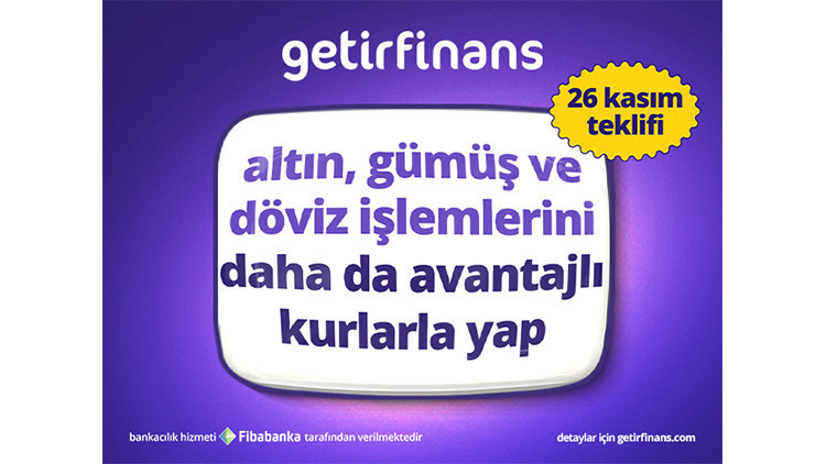 GetirFinans’tan bugüne özel altın, gümüş ve dövizde daha avantajlı kurlar