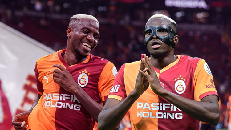 Galatasarayda Osimhenden Fenerbahçe derbisi için özel istek