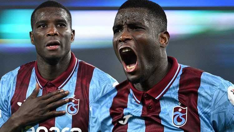 Trabzonsporda Onuachu şov Yine boş geçmedi, adını tarihe yazdırdı