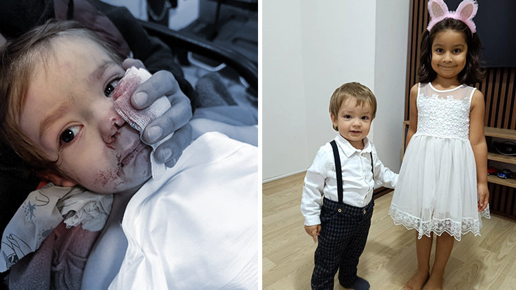 İki küçük kardeş evlerinin önünde vahşeti yaşamıştı Karşı komşu tutuklandı