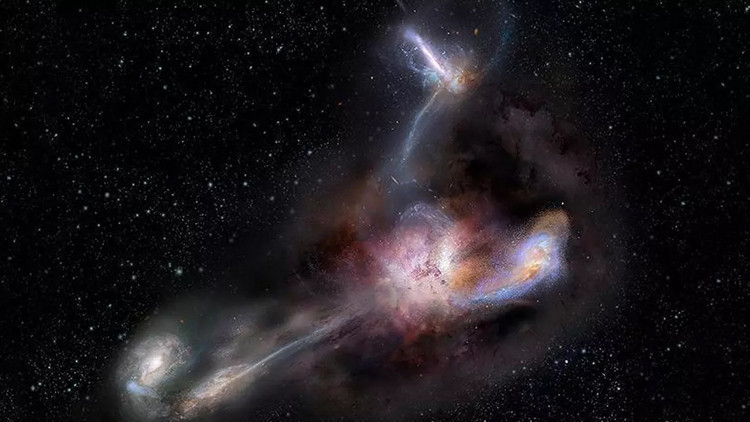 Evrenin en uzun dönen yapısı keşfedildi