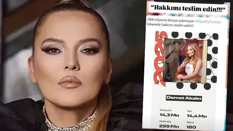 Demet Akalın isyan etti: Hakkımı teslim edin