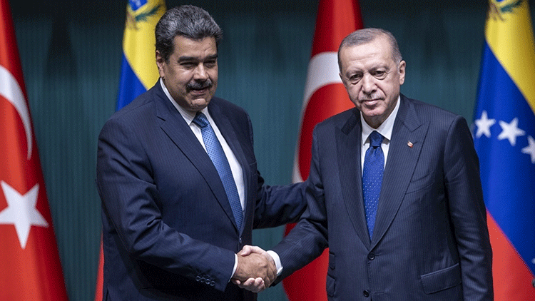 Cumhurbaşkanı Erdoğan Venezuelalı mevkidaşı Maduro ile görüştü