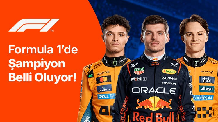 Formula 1’de Şampiyonluk Son Yarışa Kaldı Yılın son yarışının heyecanına sen de Misli’de ortak ol