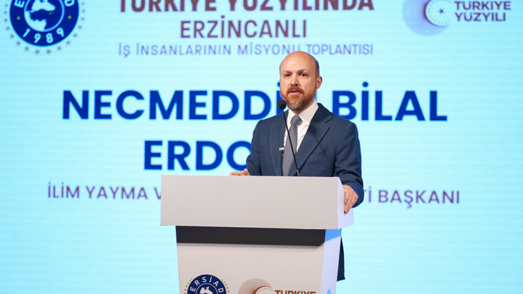 Bilal Erdoğan Türkiye Yüzyılında Erzincanlı İş İnsanlarının Misyonu programında konuştu